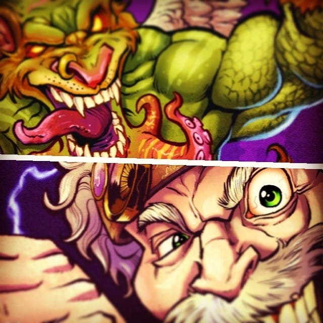 card game package illustration