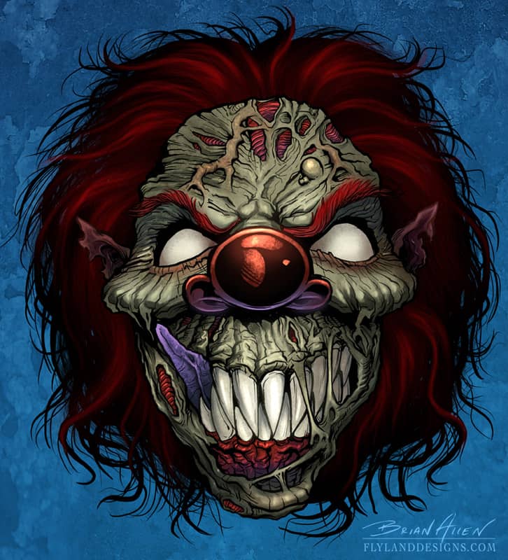 Evil-Clown for motorcycle graphics