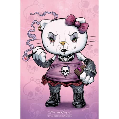 Goth Hello Kitty