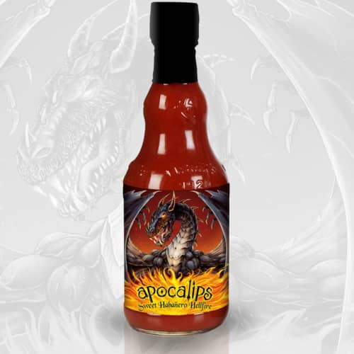 Apocolips Hot Sauce Packaging