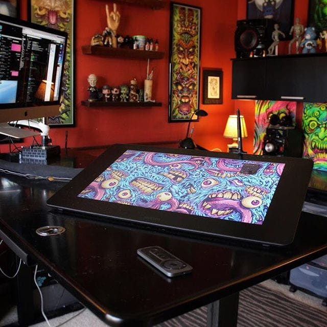 I've had the new #wacom #Cintiq Pro 24" for a few weeks now, and I absolutely love it. Best #digitalart tool I've ever used. I put together a #review of it here: www.flylanddesigns.com/Wacom-cintiq-Pro-24-review