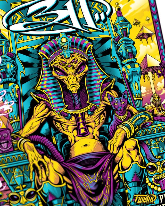 311 Park MGM in Las Vegas, NV  2024 Limited Edition Gig Posters (Artists Proofs) - Image 3