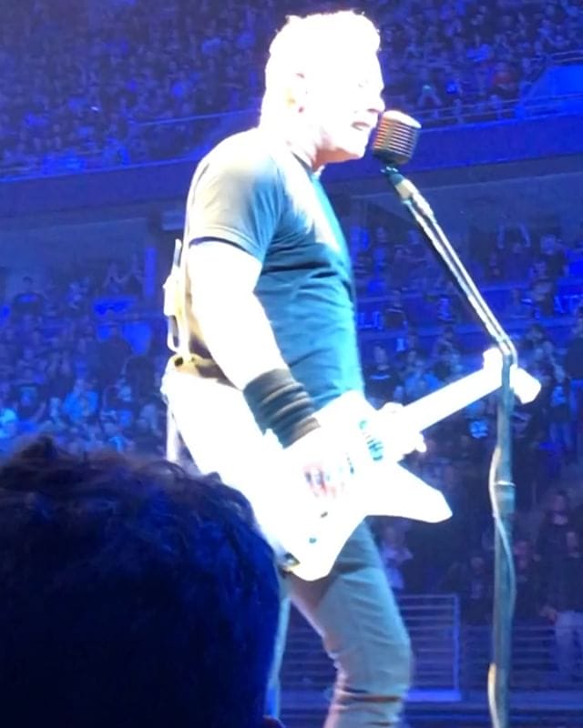 We had pretty good seats at @metallica at the  @brycejordancenter