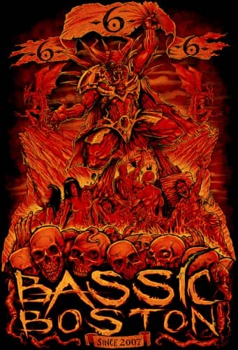 Bassic Boston T-Shirt Design