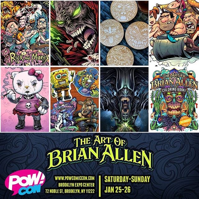 I'll be at Pow!Con at the Brooklyn Expo Center in Brooklyn NY this Saturday and Sunday, Jan 25-26. Tons of cool celebrity guests, vendors, artists, events, and more fun pop culture stuff. This is my first time at the show - hope it's a good one! I'll be bringing along my son to help out - he's excited to spend a weekend in NYC for the first time. Come check it out!#comiccon #popculture #powcon #brooklynny