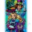 Alice In Wonderland Vertical Vinyl Banner with Grommets Vertical Vinyl Banner with Grommets artwork by Brian Allen