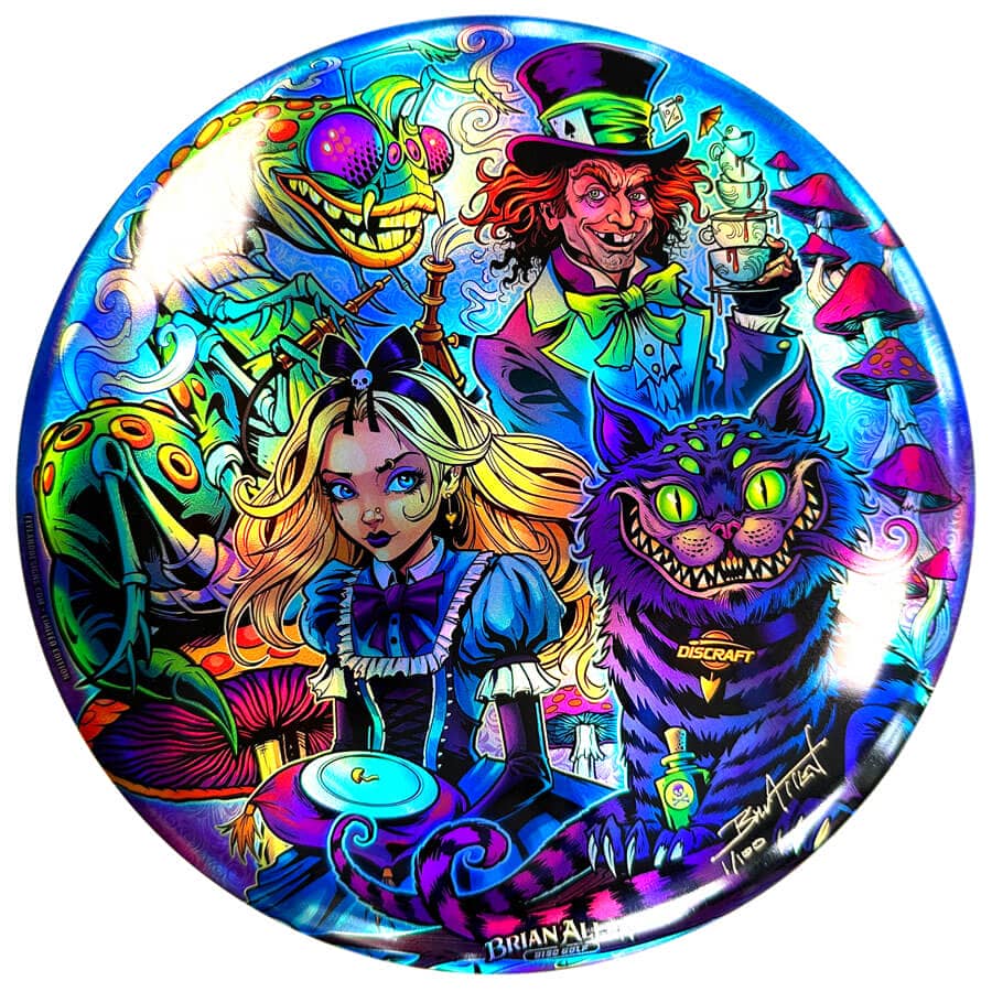 #1 signed and numbered Disc Golf Disc by Brian Allen