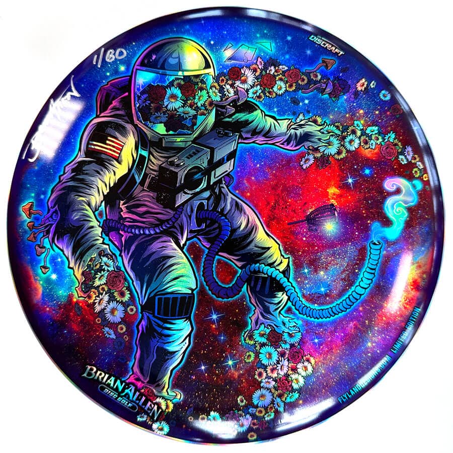 #1 signed and numbered Disc Golf Disc by Brian Allen