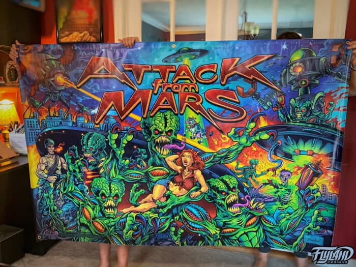 Attack From Mars Vinyl Banner - Image 3