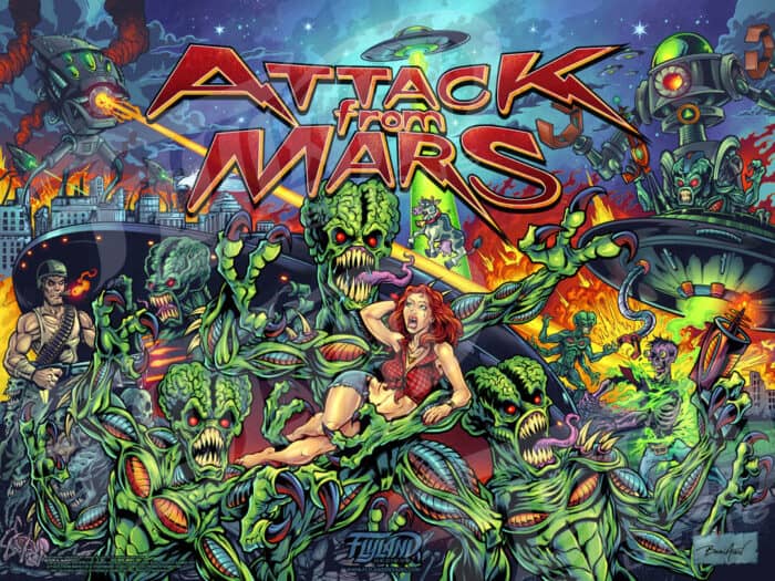 Attack From Mars Vinyl Banner - Image 5