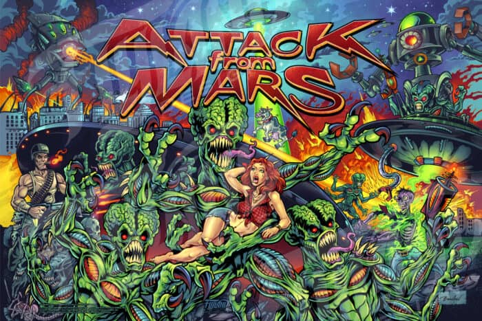 Attack From Mars Vinyl Banner - Image 4