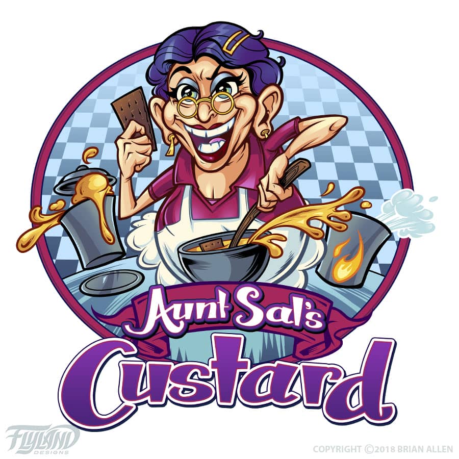 Aunt Sal’s Custard Illustrated