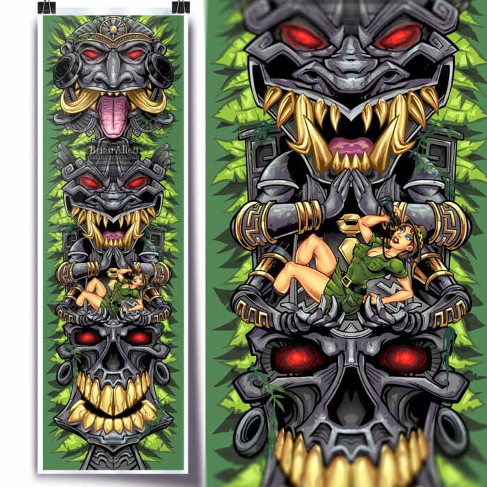 Aztec-Totem Prints