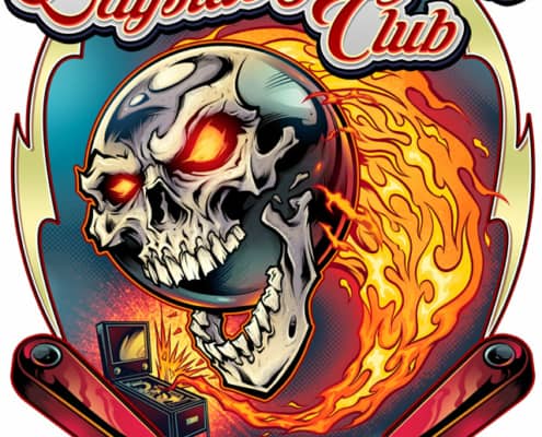 lient: —Bayside Pinball Club Client Testimonial: Thank you for your work and should the need for more artwork arise, you will be the first person I contact. Your work has aligned perfectly with my vision. From start to finish, the process has been hass