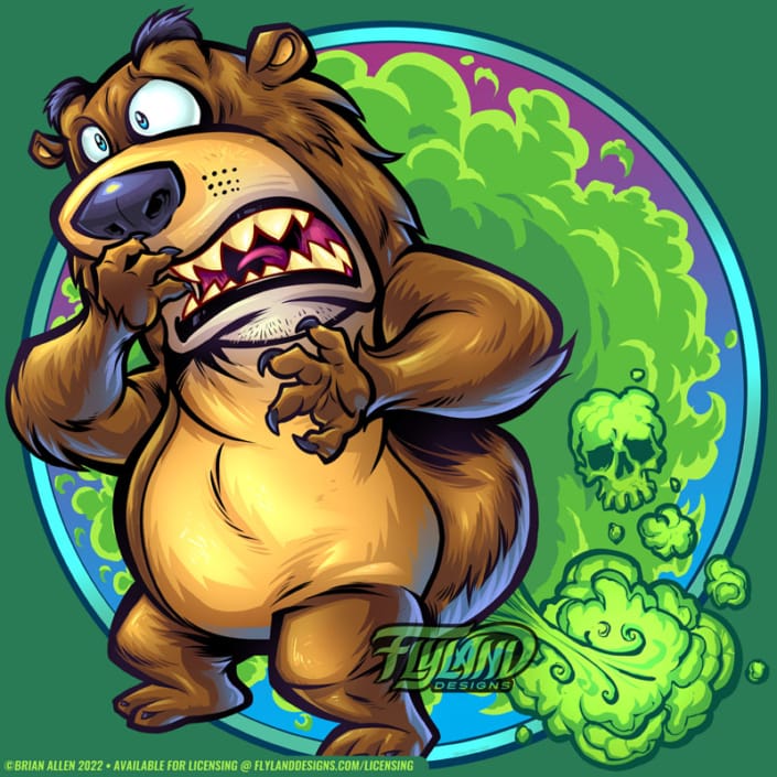 Bear Flarp Artwork by freelance