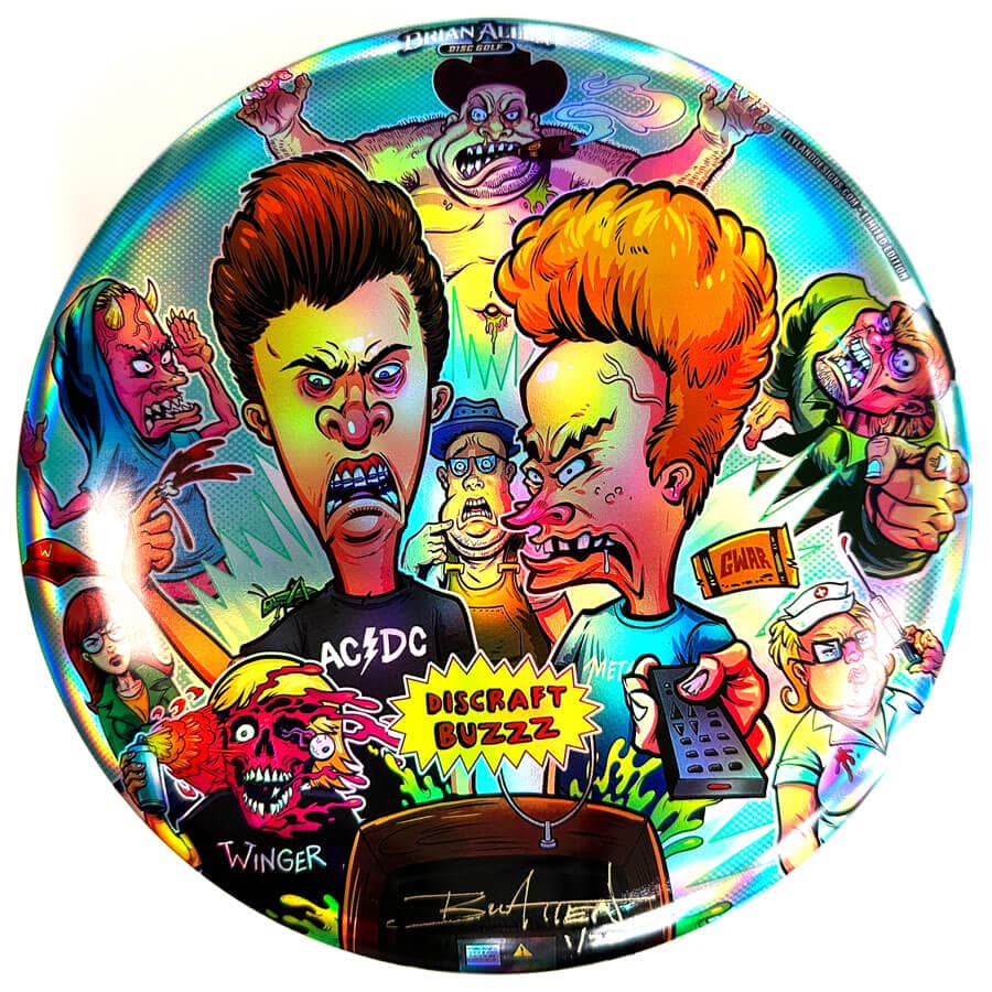 #1 signed and numbered Disc Golf Disc by Brian Allen
