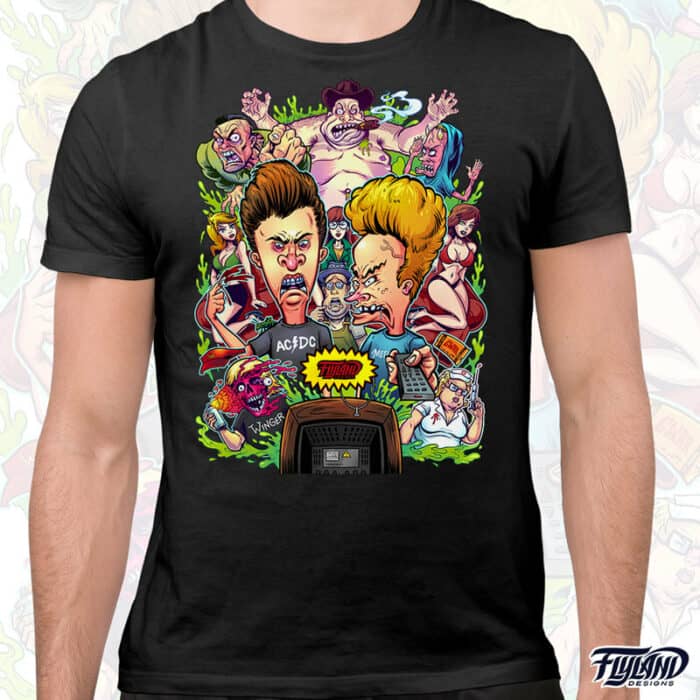 Beavis and Butthead Short-Sleeve Unisex T-Shirt