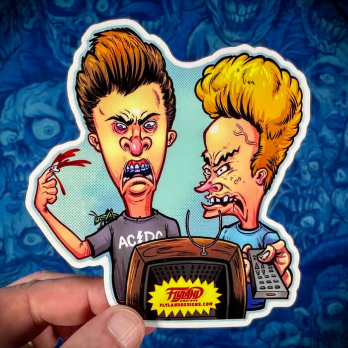 Beavis and Butthead Vinyl Sticker - Image 2