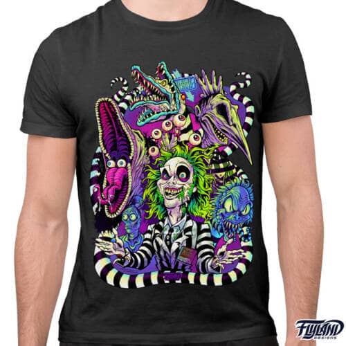 Beetlejuice T-Shirt Artwork by Brian Allen