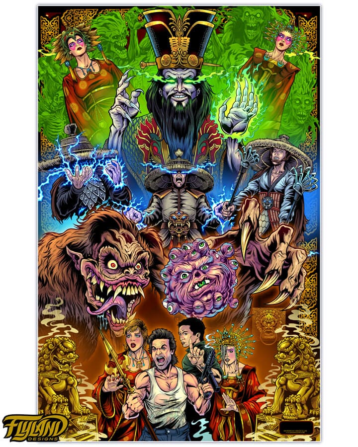 アート・デザイン・音楽 Slim A FANTASY MEMOIOR byCynthia Rowley Big Trouble in Little China (Limited Edition) - Flyland Designs