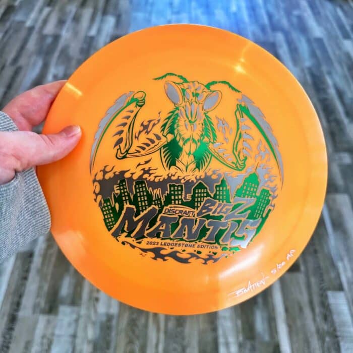 Big Z Mantis Ledgestone 2023 Edition Disc Golf Disc - AP #5