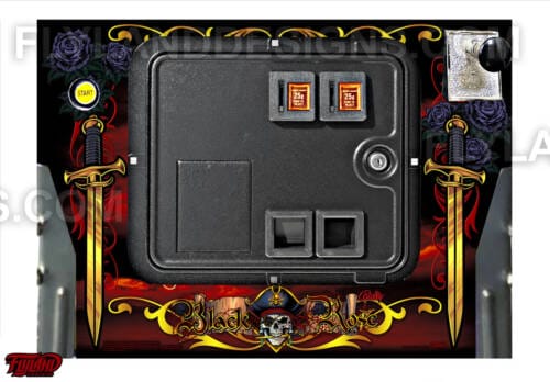 Black Rose Translite + Voodoo Frame BUNDLE (does not fit in