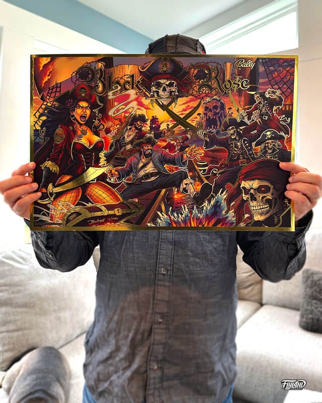 Black Rose Limited Edition Art Print - 13