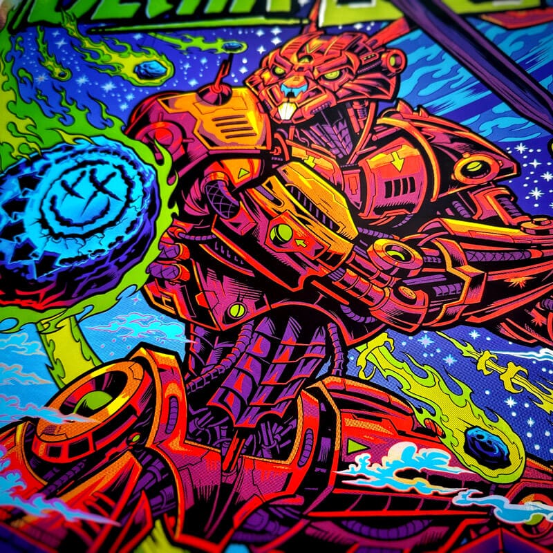 Blink 182, Boston 2024 Limited Foil Edition (Artist Proof