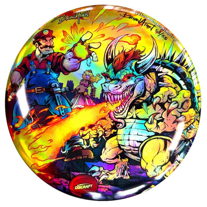 #53 signed and numbered Disc Golf Disc by Brian Allen