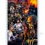 24"x63" Vertical Pinball Banner with artwork by Brian Allen