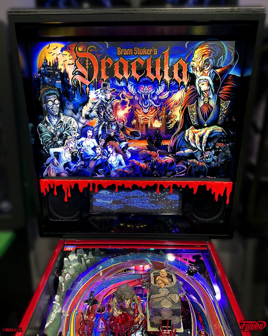 Bram Stoker's Dracula Alternate Translite - Flyland Designs