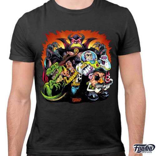 Broken Toys T-Shirt Artwork by Brian Allen