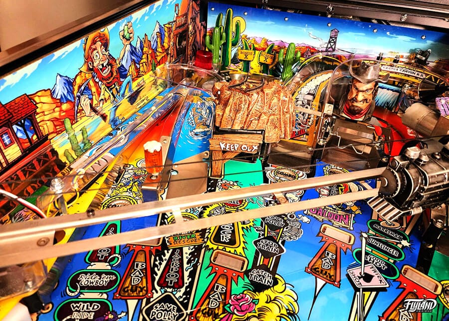 Cactus Canyon Side Art Blades for Pinball Machines - Flyland