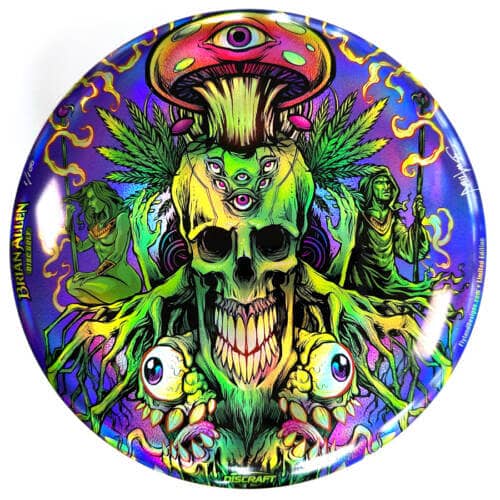 #1 signed and numbered Disc Golf Disc by Brian Allen