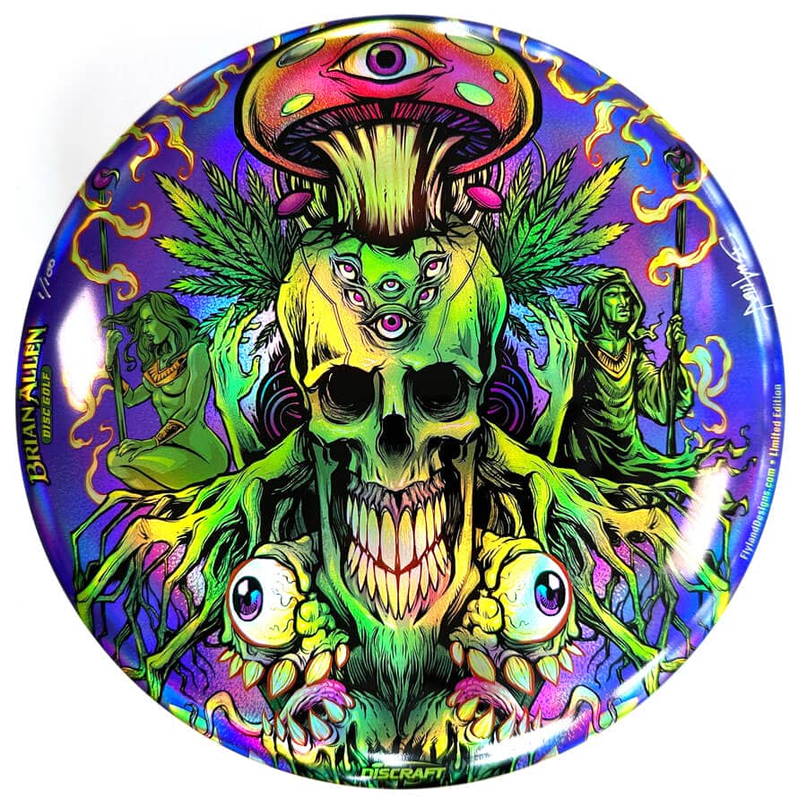 #1 signed and numbered Disc Golf Disc by Brian Allen