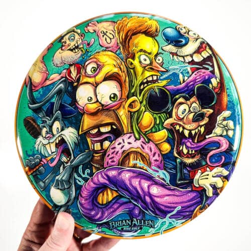 Cartoon Parody Discraft SuperColor Buzzz