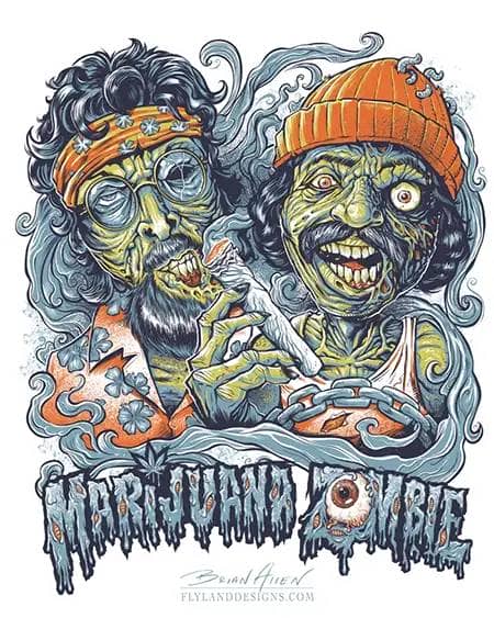 Cheech and Chong Zombies weed 420