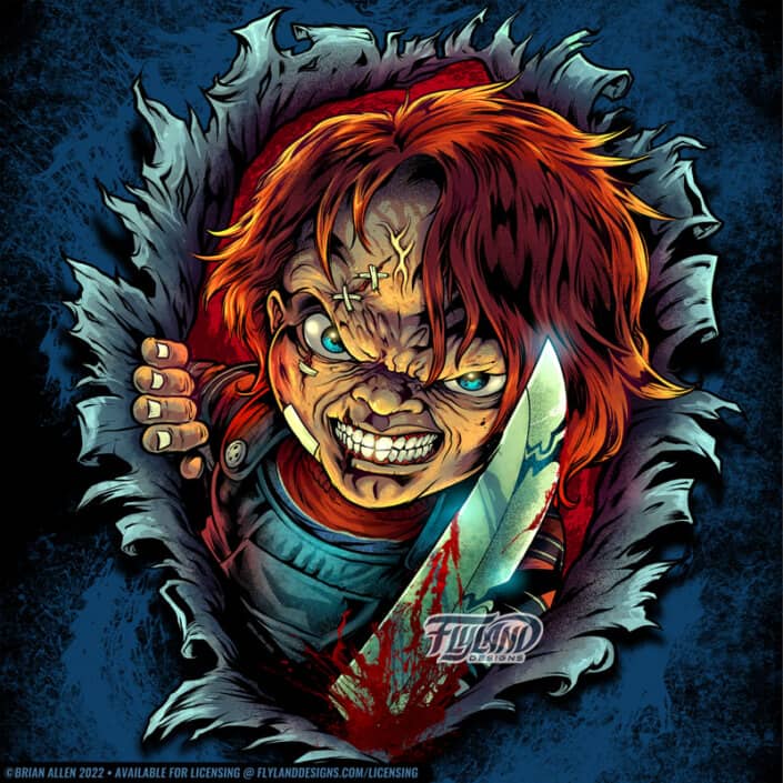 Chucky FanArt Artwork by freelan