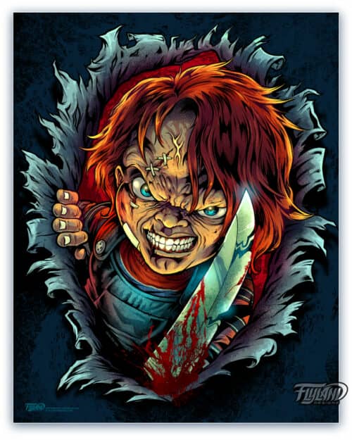 Full color illustration of Chuck