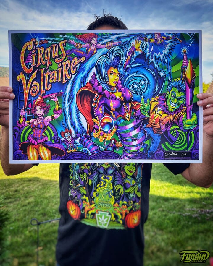 Cirqus Voltaire Limited Edition Art Print - 13