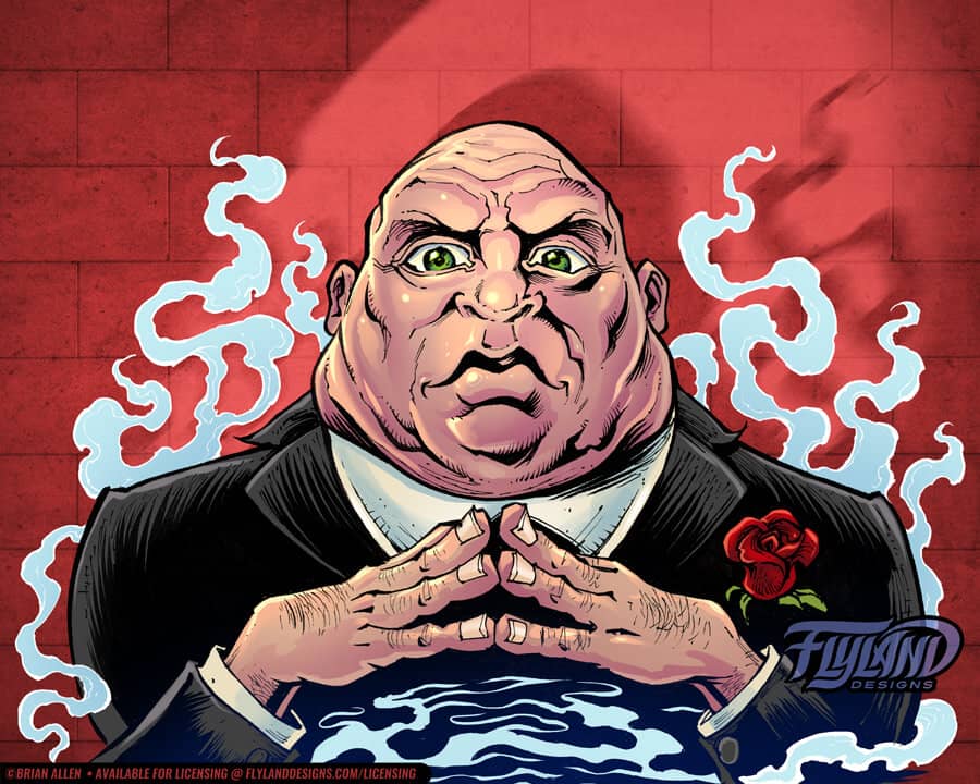 A man in a suit with a rose in his pocket.
