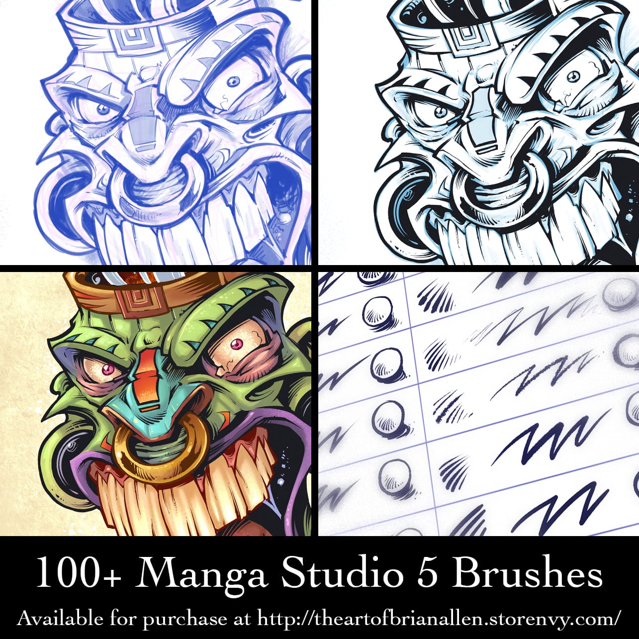 RESOURCES - Custom Manga Studio 5 and Clip Studio Paint Brushes
