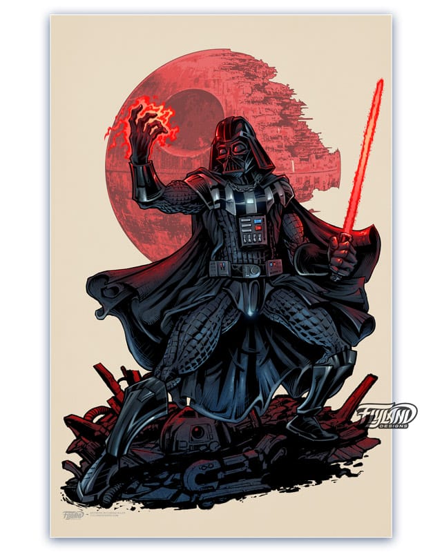 Darth Vader (the Dark Side) - Flyland Designs, Freelance