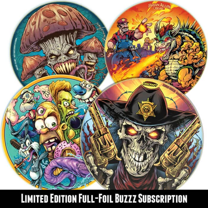 Monthly Subscription to the Full-Foil Buzzz Disc Golf Limited Edition Series