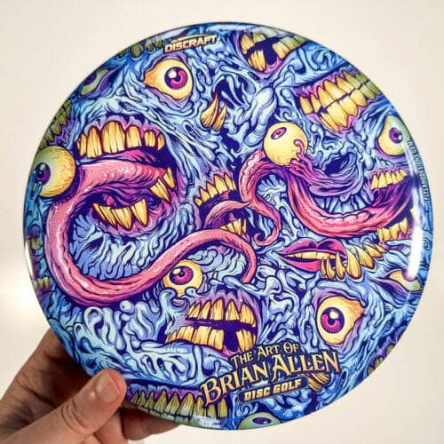 Eyeballs and Teeth Pattern Tribute SuperColor Discraft Buzzz