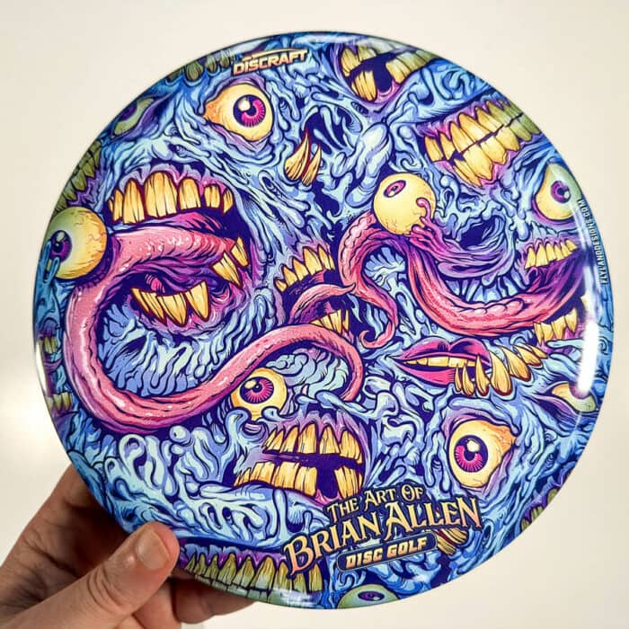 Eyeballs and Teeth Pattern Tribute SuperColor Discraft Buzzz