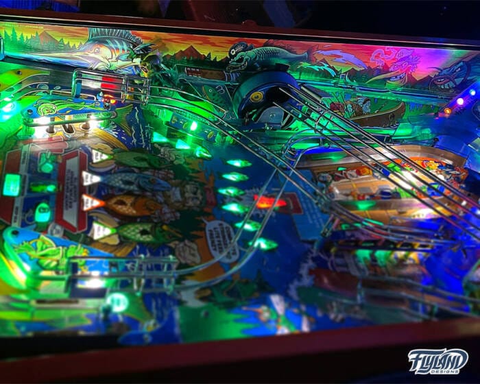 Fish Tales Side Art Blades for Pinball Machines - Flyland Designs