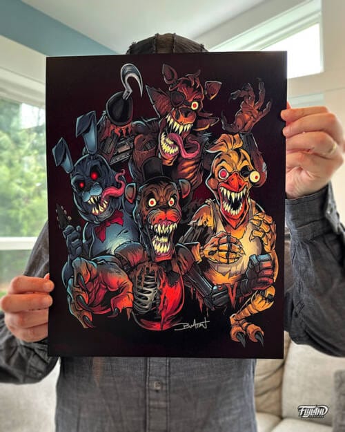 foxy illustrations AMO 500部限定zine サイン　レア Josh Hutcherson 
