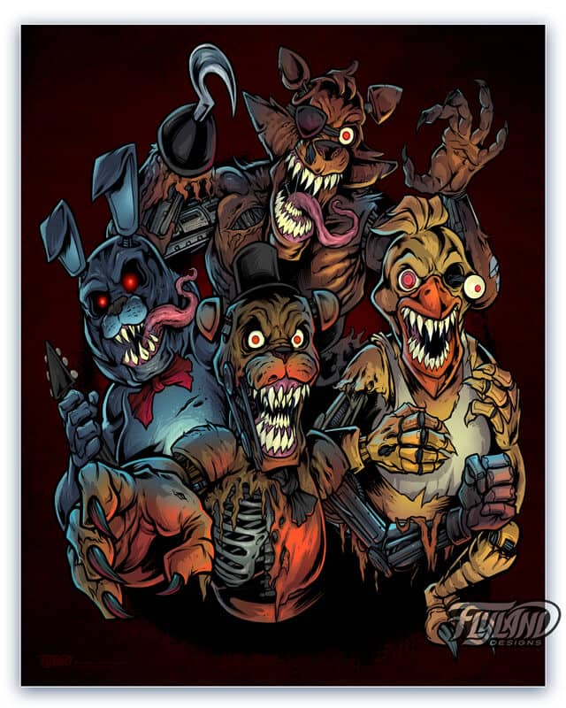 A full color illustration of the