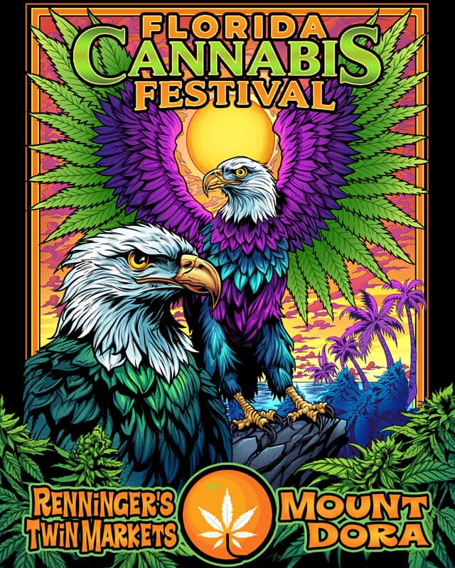 Florida Cannafest 2024 Event Poster - Artist Proof